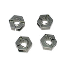 1/10 RC Vehicle Upgarde Part Wheel Hex Hub Adapter 12x5mm for HSP HPI - Gray