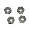 1/10 RC Vehicle Upgarde Part Wheel Hex Hub Adapter 12x5mm for HSP HPI - Gray
