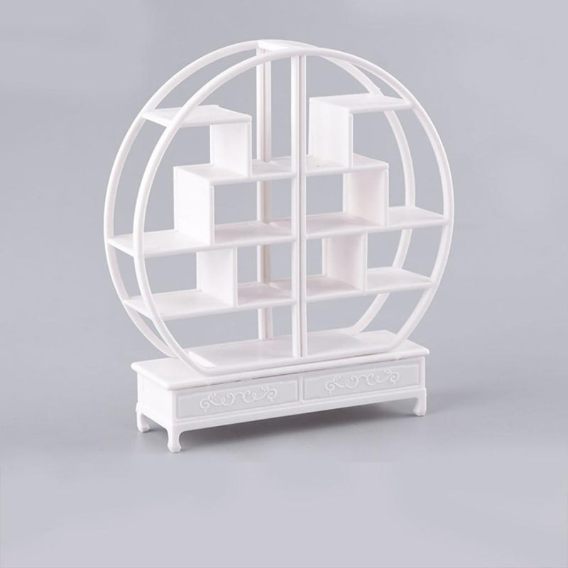 1/20 Scale DIY Chine Style Furniture Shelf Model for Home Table Decoration