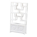 1/25 Scale DIY Chine Style Furniture Shelf Model for Home Table Decoration