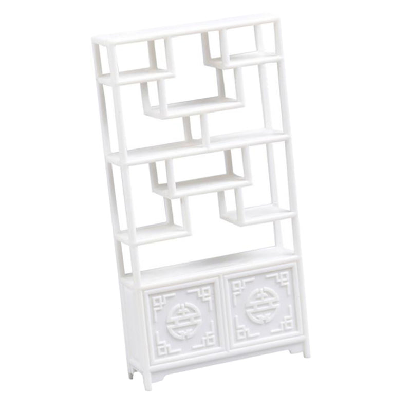 1/25 Scale DIY Chine Style Furniture Shelf Model for Home Table Decoration