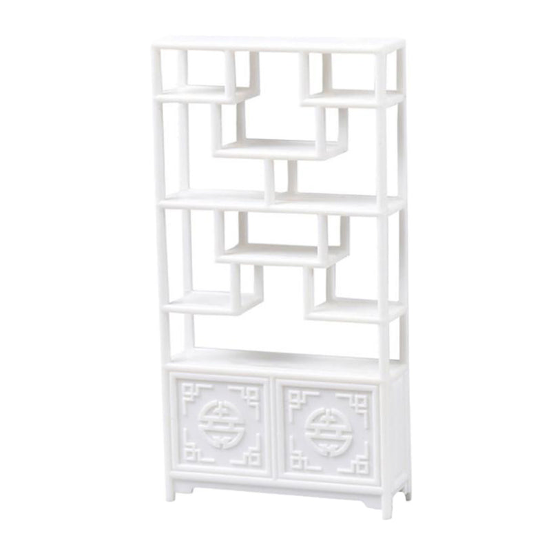 1/25 Scale DIY Chine Style Furniture Shelf Model for Home Table Decoration