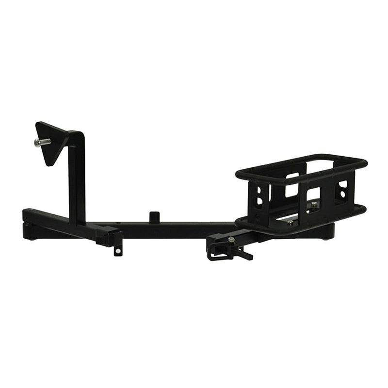 1/10 RC Car Model Parts Rear Bumper+Spare Wheel Carrier for D90 D110 Crawler