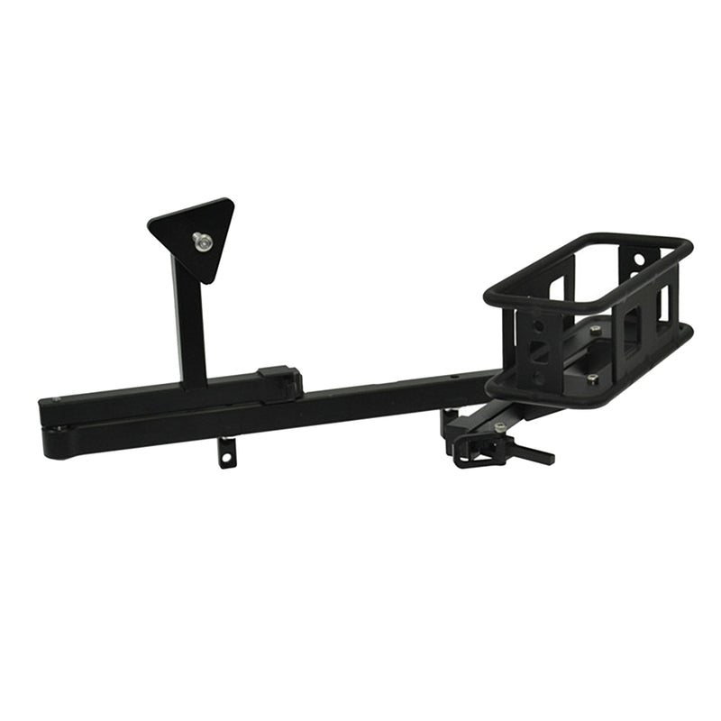 1/10 RC Car Model Parts Rear Bumper+Spare Wheel Carrier for D90 D110 Crawler