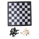 1x Magnetic Foldable Chess Pieces Set Game ChessBoard for Teaching Training