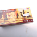 1x Magnetic Foldable Chess Pieces Set Game ChessBoard for Teaching Training