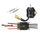 2598 4200KV Brushless Motor & Waterproof 70A ESC Combo for 600-800mm RC Boat
