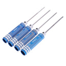 RC Car/Helicopters/Airplanes Hex Driver Wrench Screwdrivers 4pcs Set 1.5mm 2mm 2.5mm 3mm