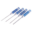 RC Car/Helicopters/Airplanes Hex Driver Wrench Screwdrivers 4pcs Set 1.5mm 2mm 2.5mm 3mm