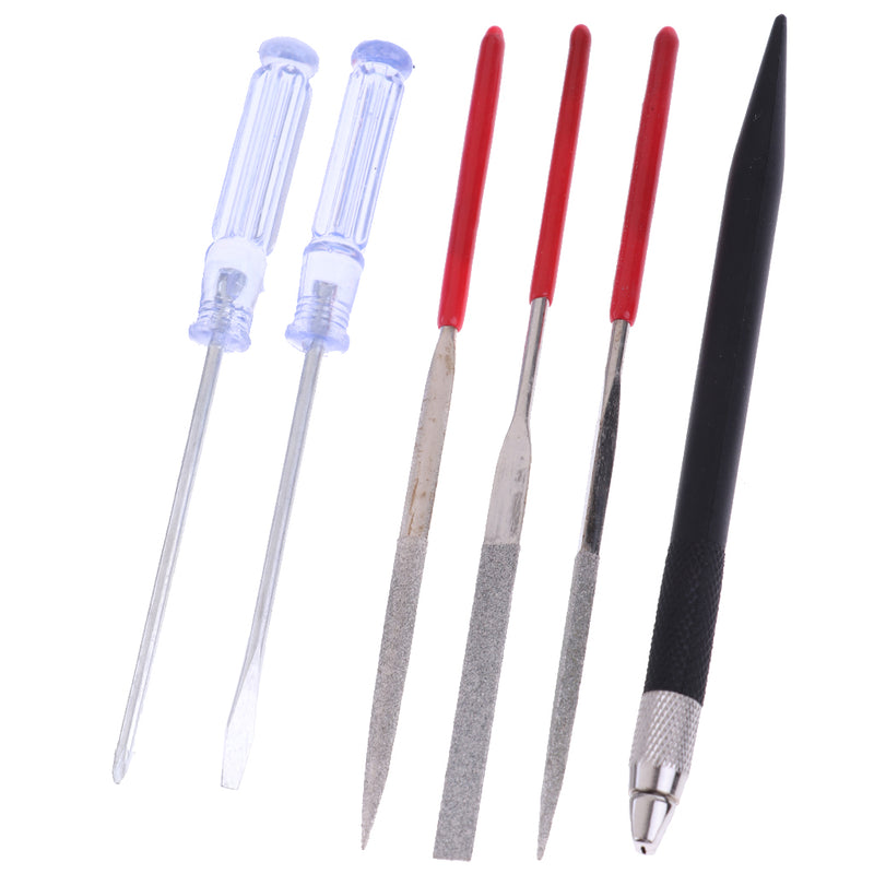 1 Set 11pcs Modeler Basic Tools Craft Model Tool Set for Gundam Model Building Kits