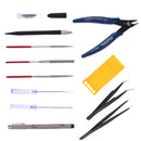 1 Set 11pcs Modeler Basic Tools Craft Model Tool Set for Gundam Model Building Kits