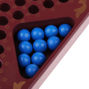 Wooden Chinese Checkers Hexagon Checkers Puzzle Game Family Travel Game Set