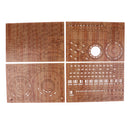 DIY 3D Wooden Jigsaw Puzzle Toys Intelligence Assembly Craft Model For Children Toys