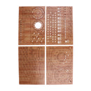DIY 3D Wooden Jigsaw Puzzle Toys Intelligence Assembly Craft Model For Children Toys