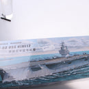 1:700 Scale Plastic American Nimitz Aircraft Carrier Battleship Model Kits