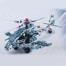 3D Metal Puzzle Model Helicopter Assembly Kit For Children Intelligence Toy