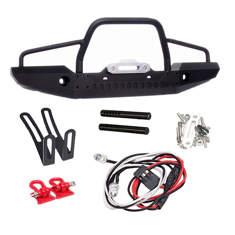 1/10 Front Bumper for Axial SCX10 90046 90047 Traxxas TRX-4 Rock Crawler Car