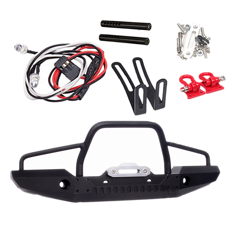 1/10 Front Bumper for Axial SCX10 90046 90047 Traxxas TRX-4 Rock Crawler Car