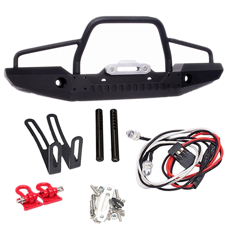 1/10 Front Bumper for Axial SCX10 90046 90047 Traxxas TRX-4 Rock Crawler Car