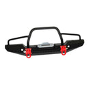 1/10 RC Crawler Front Bumper with Led Lights for Axial SCX10 Traxxas TRX-4