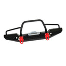 1/10 RC Crawler Front Bumper with Led Lights for Axial SCX10 Traxxas TRX-4