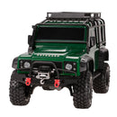 1/10 RC Crawler Front Bumper with Led Lights for Axial SCX10 Traxxas TRX-4