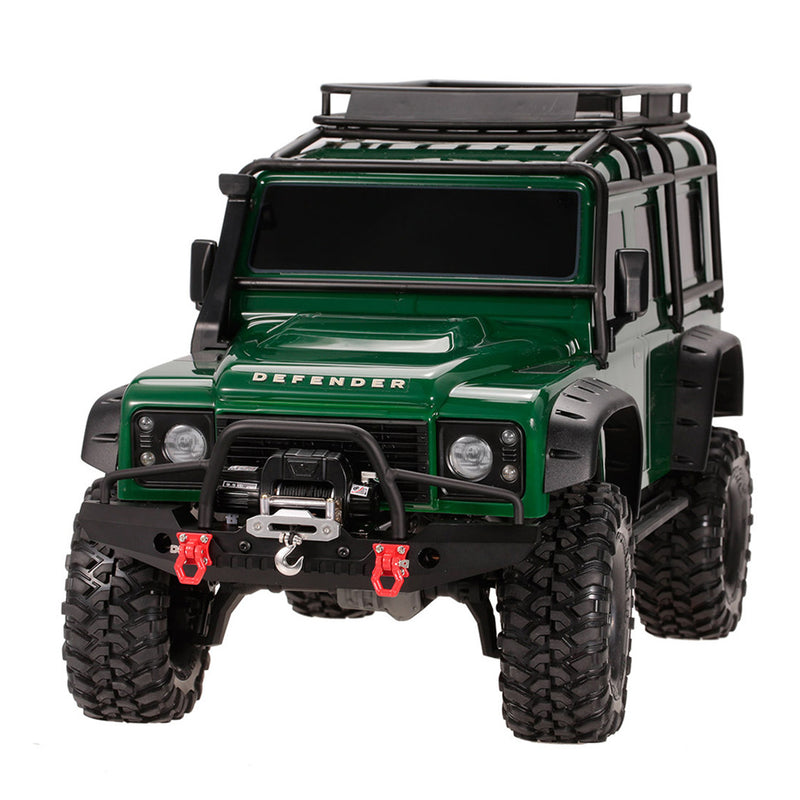 1/10 RC Crawler Front Bumper with Led Lights for Axial SCX10 Traxxas TRX-4