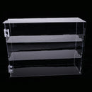 Three Layers Dustproof Display Case Show Box 24x7x33cm for Diecast Car Model