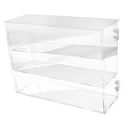 Three Layers Dustproof Display Case Show Box 24x7x33cm for Diecast Car Model