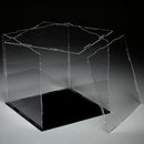 Clear Acrylic Display Box 15x15x15cm Dustproof Showcase for Action Figure Display Case Cube