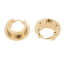 4pc Brass Counterweight Steering Block Wheel Axle for 1/10 RC Traxxas TRX-4