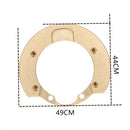 4pc Brass Counterweight Steering Block Wheel Axle for 1/10 RC Traxxas TRX-4
