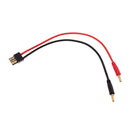 TRX Male to 4.0mm Bullet Banana Male Battery Charging Cable Wire 14AWG 250mm