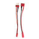 Pair Deans T Plug to JST Connector Male & Female with 13cm 14AWG Cable Wire