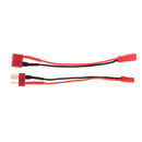 Pair Deans T Plug to JST Connector Male & Female with 13cm 14AWG Cable Wire