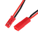 Pair Deans T Plug to JST Connector Male & Female with 13cm 14AWG Cable Wire