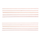 5pcs 8mm*250mm Round Balsa Wood Stick for Model Building Sand Table Layout