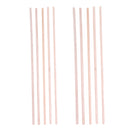 5pcs 8mm*250mm Round Balsa Wood Stick for Model Building Sand Table Layout