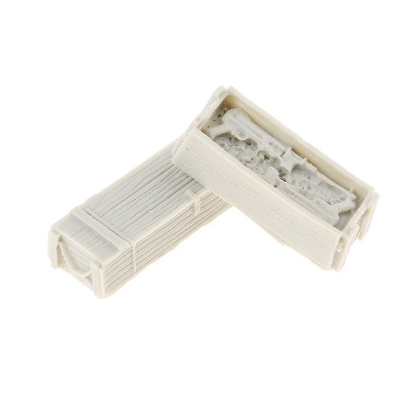 1/35 Scale WWII Army Cargo Equipment Crates(15) Mini Resin Figure Unpainted