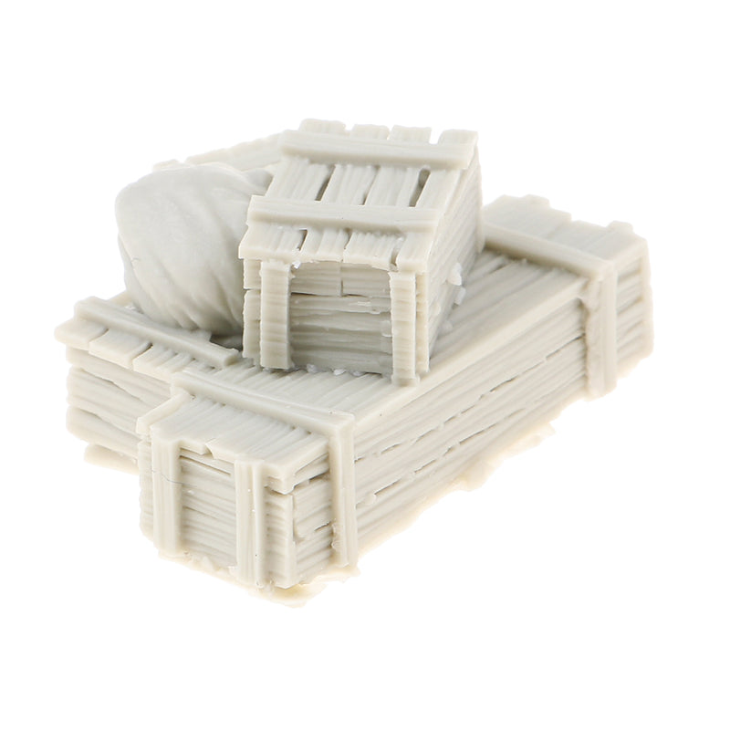 1/35 Resin Soldier Scenario Accessories Set Ammunition Boxes & Bags Full Set