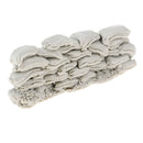 3.15in. x 1.26in. Resin Sandbag Wall Model Resin Soldier Scenario Decorations Set