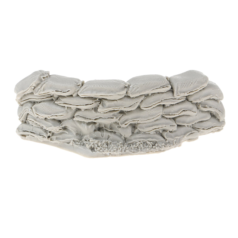 1/35 Scale Resin Model Scene Accessories Sandbags Wall C 7.5x2.5cm