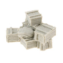 1/35 Resin Figure Resin Boxes and Bags Model Resin Kit Resin Soldier Scene