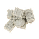 1/35 Resin Figure Resin Boxes and Bags Model Resin Kit Resin Soldier Scene