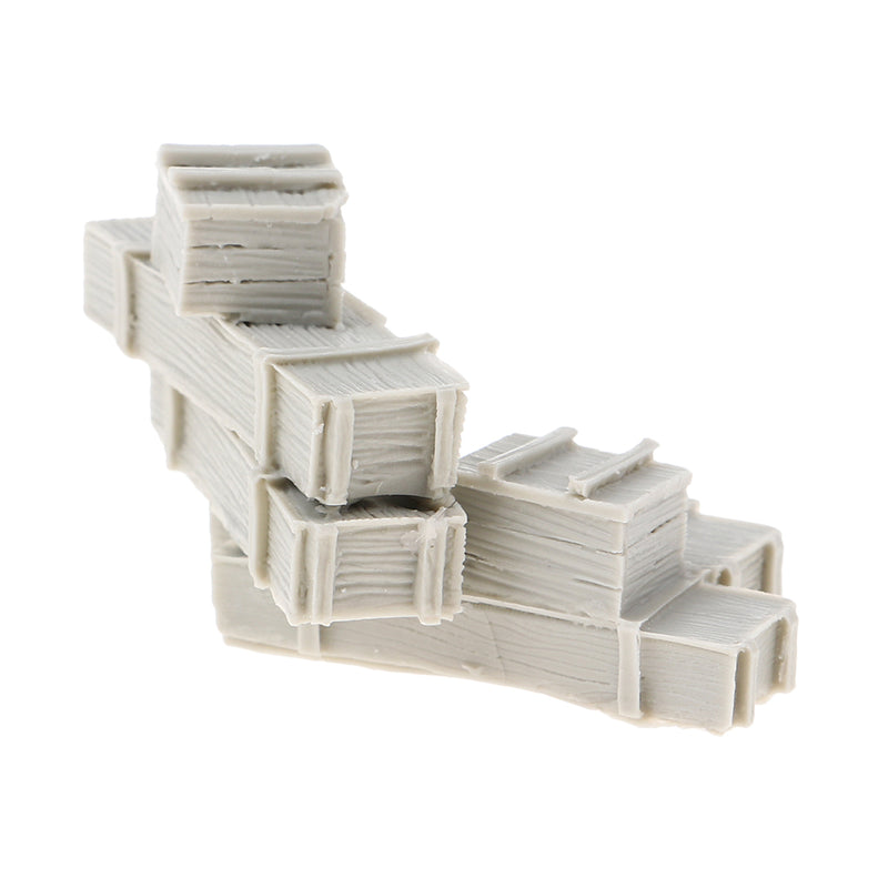 1/35 Resin Figure Kit 6 Ammunition Box Miniature War Game Accessory Unpainted