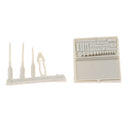 1/35 Resin Soldier Scenario Accessories Set Drums Repair Tools Resin Kit