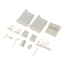 1/35 Resin Soldier Scenario Accessories Set Drums Repair Tools Resin Kit
