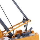 Alloy Diecast 1:87 Crawler Tower Cable Excavator Engineering Vehicle Model