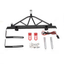 Metal Front & Rear Bumper w Lights for 1/10 Axial SCX10 90046 RC Crawler Car