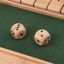 Wood 1-12 Number Shut The Box Dice Game Toy for KTV Club Bar Drinking Games